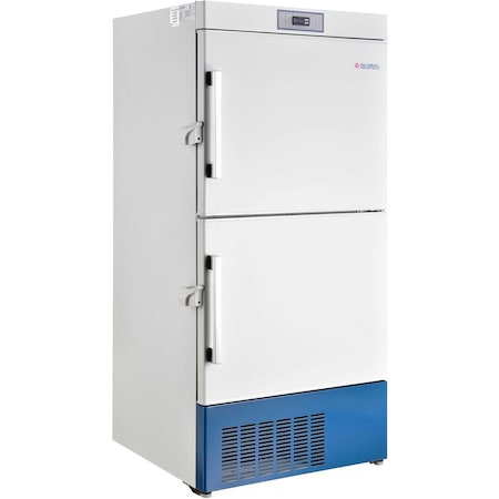 Global Industrial Upright Laboratory Freezer, 2 Solid Doors, 17.3 Cu.Ft. 2453706